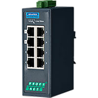 Advantech 8-port 10/100Mbps PROFINET Master Managed Ethernet Switch, -10~60C