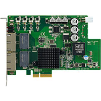 Advantech 4-port PCI express GbE card