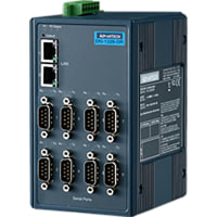 Advantech 8-port Modbus Gateway with Wide Temp.