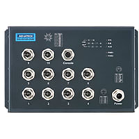 Advantech EN50155 M12 8GE + 2G Managed SW, 24~48V