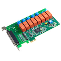 Advantech 8-ch Relay & 8-ch IDI PCIE Card