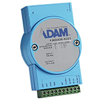 Advantech Remote I/O, ASCII, 1 Ch Analog, RS-485, Modbus, 10-30 VDC, ADAM-4000 Series