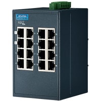 Advantech 16GE Ind Switch with Modbus TCP/IP, W/T