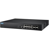 Advantech 8GE + 4 SFP+ L2 Managed PoE Switch