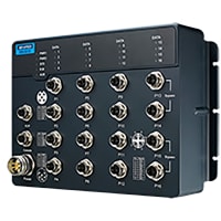 Advantech 12GE + 4GE BP train switch