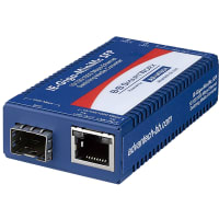 Advantech IE-Giga-MiniMc, TX/SFP, W/AC Adaptor