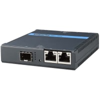 Advantech 4TX/1SFP Managed PoE BT Media Converter