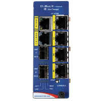 Advantech IE-iMcV-E1-MUX/4+Ethernet, SFP