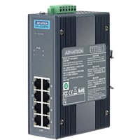 Advantech Ethernet Switch, 8 Port, Unmanaged, 24 VDC, EKI Series