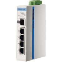 Advantech 5-port GbE with 4Port PoE Unmanaged Ethernet Switch, Power Input:24Vdc, -1060C