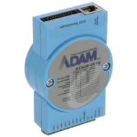 Advantech Remote I/O Module, 8-Ch Thermocouple Input w/DO Module, 24 VDC, ADAM-6000 Series