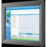 Advantech Industrial PC, 17" Touch Screen, Panel Mount, 4 GB, Intel Core i3, TPC Series