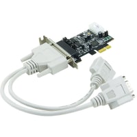 Advantech PCI EXPRESS LP, 2 PORT, 232, DB9