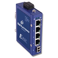 Advantech ETN UNMANAGED SWITCH 4 COPPER, 1 MULTI-MODE LC