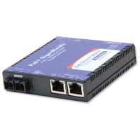 Advantech PoE+ Giga-MiniMc/LFPT, 2TX/LX- SM1310/PLUS-SC