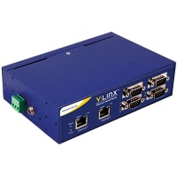 Advantech VLINX, (2) RJ45 ETHERNET, (4) DB9 232/422/485