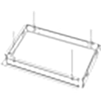 Day-Brite CFI by Signify Mounting Frame, "F", 1x4 for NEMA "F" Ceiling, Day-Brite by Signify