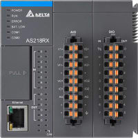 Delta Electronics CPU, Relay output, 1x Ethernet, 2xRS-485 ports, 1xUSB port, 1xMicro SD interface, CAN