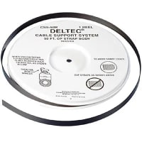 Deltec by ABB Deltec Cable Tie, UV Resistant, 50' Reel, 250lb Tensile Strength, Red Dot Serie