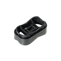 Deltec by ABB Deltec Modular Stackable Cable Spacer, UV Resistant, 2.1"Lx1.2"Wx0.50"H, Black