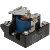 Deltrol Controls Relay, Power Heavy Duty, 900(1C), SPDT, 30A, 120VAC, Screw Type, Open Cover