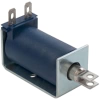 Deltrol Controls Solenoid;C15 Series;120VAC;Pull;Continuous Duty;12VA;.187 QC