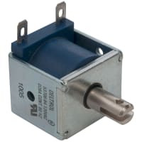 Deltrol Controls Solenoid;D28 Series;120VAC;Pull;Continuous Duty;8VA;.187 QC