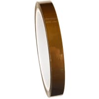 Desco Tape, ESD High Temp Polymide, Plastic Core, 0.5 in., 0.254 mm., 3 in., 36 Yds.