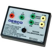 Desco Calibration Unit, Wrist Strap and Footwear, + 2%, LED