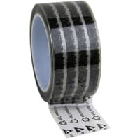 Desco Tape, Wescorp; Clear, Antistatic with Symblos;2 In.;72 Yds., 3 In. Core, 0.06 mm