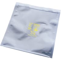 Desco BAG, STATSHIELD, METAL-IN, ZIP 4''x29''