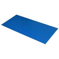 Desco Mat, Trustat B80, Vinyl, 0.080 In., 30 In., 60 in., Blue