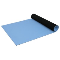 Desco ESD; Statfree; UC2 2-Layer Rubber; Sky Blue; .080inx30inx40ft