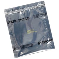 Desco STATIC SHIELD BAG, 81705 SERIES METAL-IN, ZIP, 3x5, 100 EA