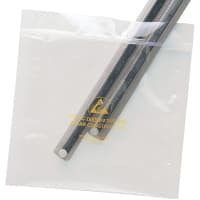 Desco Bag, Statfree, Clear, Zip, 8x10