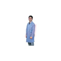 Desco SMOCK, STATSHIELD, LABCOAT, SNAPS, BLUE, 2X-LARGE