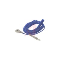 Desco Wrist Strap; Sapphire; 10 ft.; Elastic; UL Listed