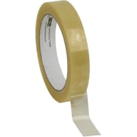 Desco Tape, Wescorp, ESD, Clear Cellulose, 0.75 In., 72 Yds., 3 In. Paper Core, 0.06 mm