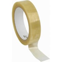 Desco Tape, Wescorp, ESD, Clear Cellulose, 1 In., 72 Yds., 3 In. Paper Core, 0.06 mm