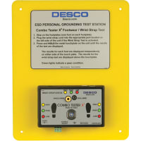 Desco TESTER, COMBO X3, PROGRAMMABLE, DATA INPUT, W/DUAL PLATE