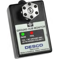 Desco Anti-Static, Control Products, , GROUND HUB MONITOR 120VAC