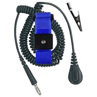 Desco 4mm Banana Plug ESD Grounding Wrist Strap & Cord Set