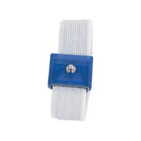 Desco Wrist Strap, Sapphire, N, Elastic, UL Listed