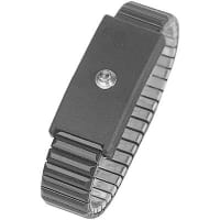 Desco Wrist Band, 4 mm, Metal, UL Listed