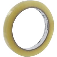 Desco Tape, Antistatic, Cellulose, Clear, 0.5 In., 0.06 mm., 3 In. Core, 72 Yds