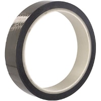 Desco Tape, ESD High Temp Polymide, Plastic core, 0.75 in., 0.254 mm., 3 in., 36 Yds.