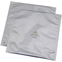 Desco Bag, Bag, 3 in., 5 in., 3/8 in. Width, Seal, < 10^11 Ohms, <10^2 Ohms