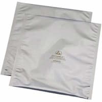 Desco Bag, ESD Shield, Bag, 3 in., 5, 10^11 Ohms (Max.) (Outer Surface), 3 mil