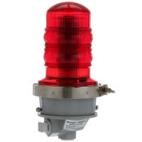 Dialight Obstruction Signal Beacon, Flashing/Steady LED, Red, 120VAC, 120mA, 860 Series