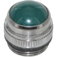 Dialight Lens; SERIES 135/081/052 LENS CAPS FOR USE WITH 081 SOCKET INDICATORS, GREEN